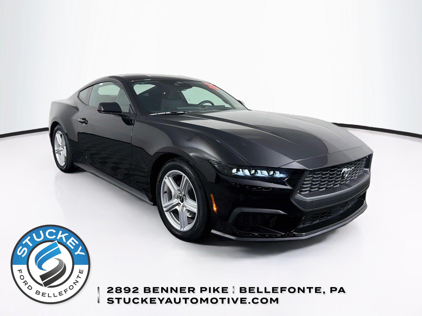 Shadow Black 2026 Ford Mustang Coupe Rear-Wheel Drive Automatic
