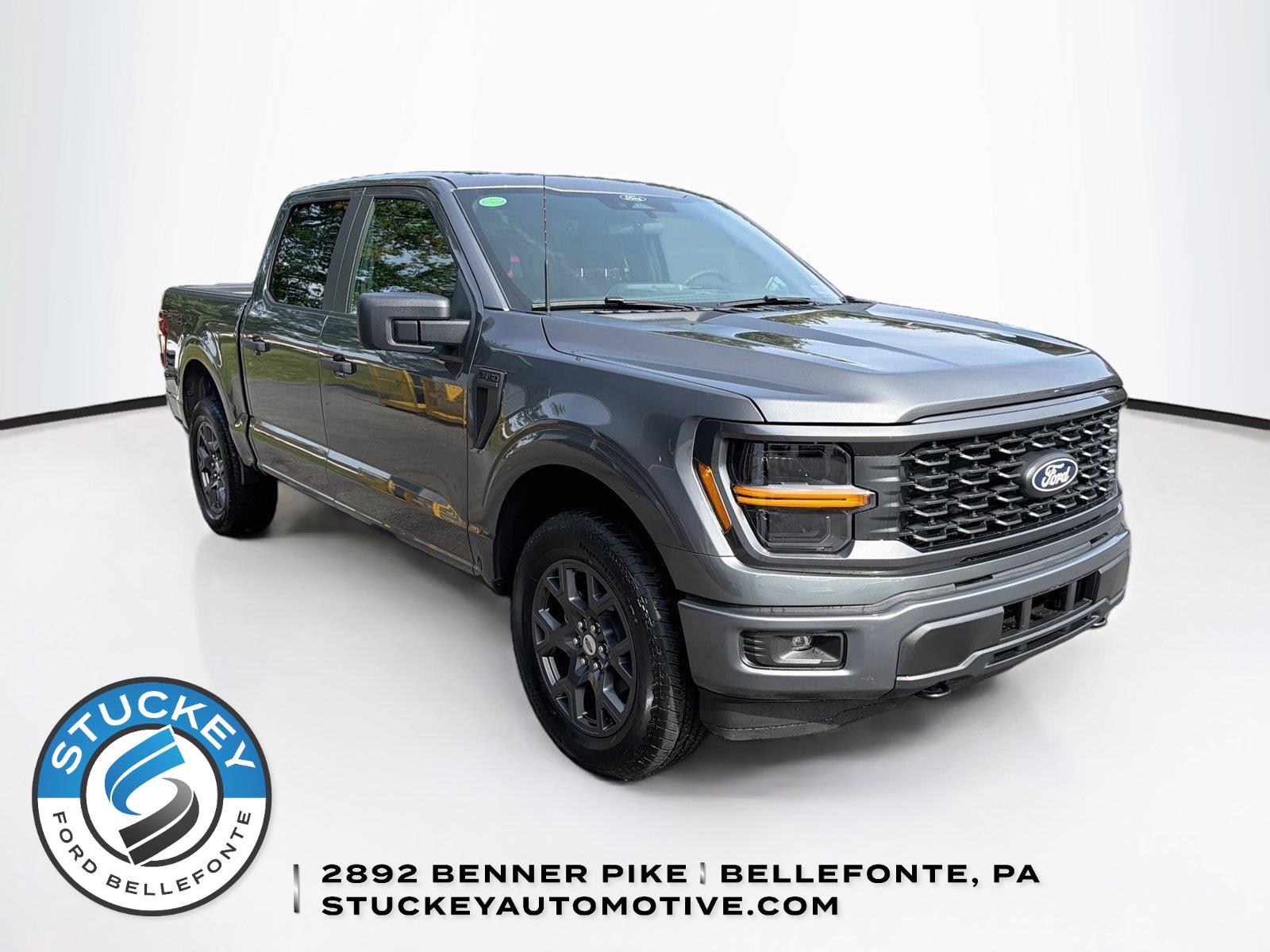 Carbonized Gray 2026 Ford F-150 Pickup Truck Four-Wheel Drive Automatic