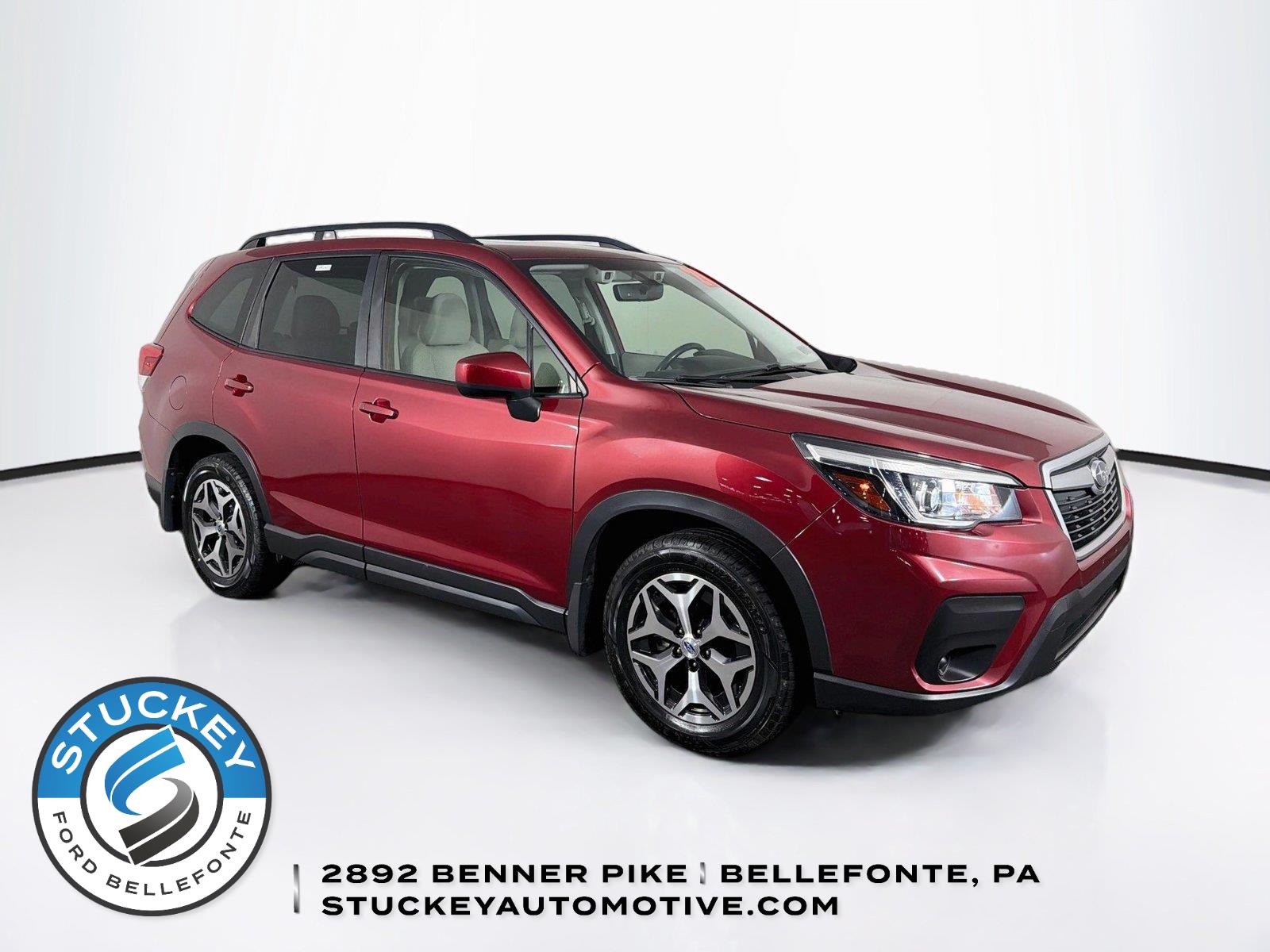 Crimson Red Pearl 2020 Subaru Forester SUV / Crossover All-Wheel Drive Continuously Variable Transmission
