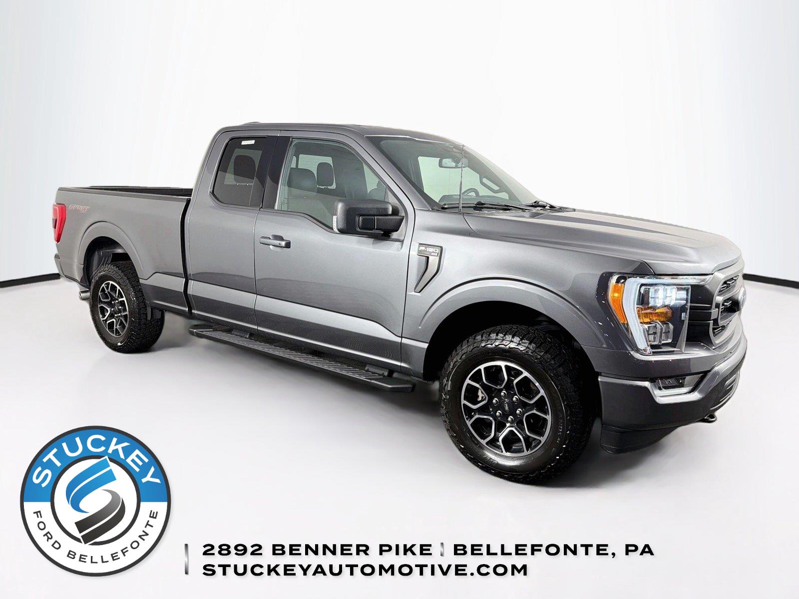 Carbonized Gray 2023 Ford F-150 Pickup Truck Four-Wheel Drive Automatic