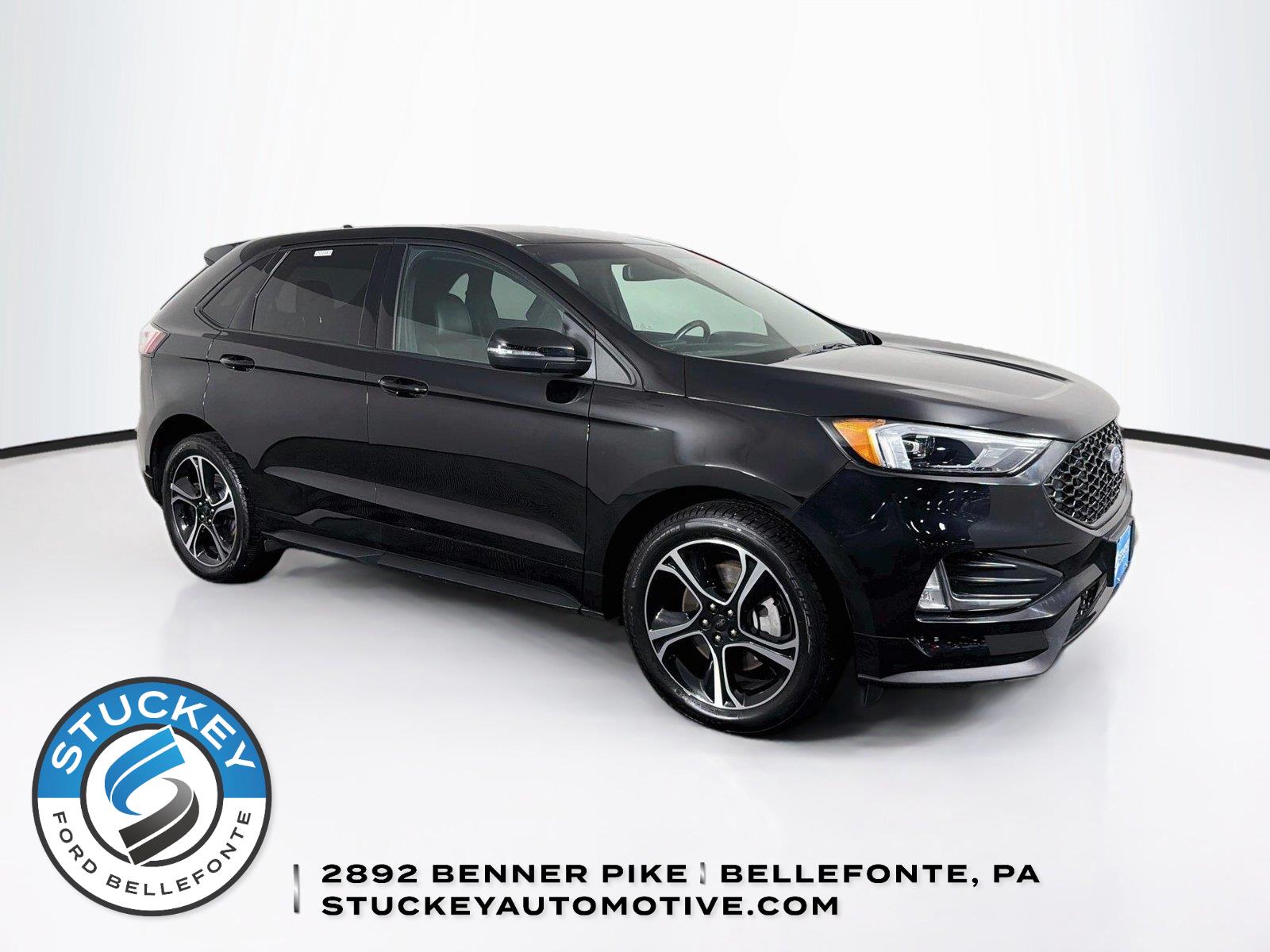 Agate Black 2022 Ford Edge SUV / Crossover All-Wheel Drive 7-Speed Automatic