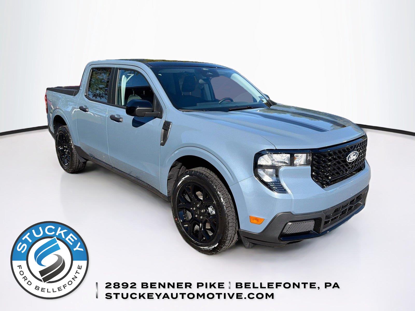 Blue (Azure Gray Metallic Tri-Coat) 2026 Ford Maverick Pickup Truck All-Wheel Drive 8-Speed Automatic