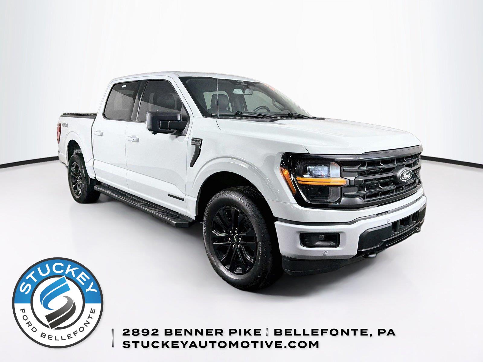 Avalanche Gray 2024 Ford F-150 Pickup Truck Four-Wheel Drive Automatic