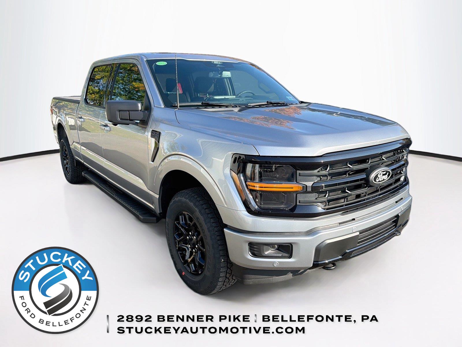 Iconic Silver 2026 Ford F-150 Pickup Truck Four-Wheel Drive Automatic