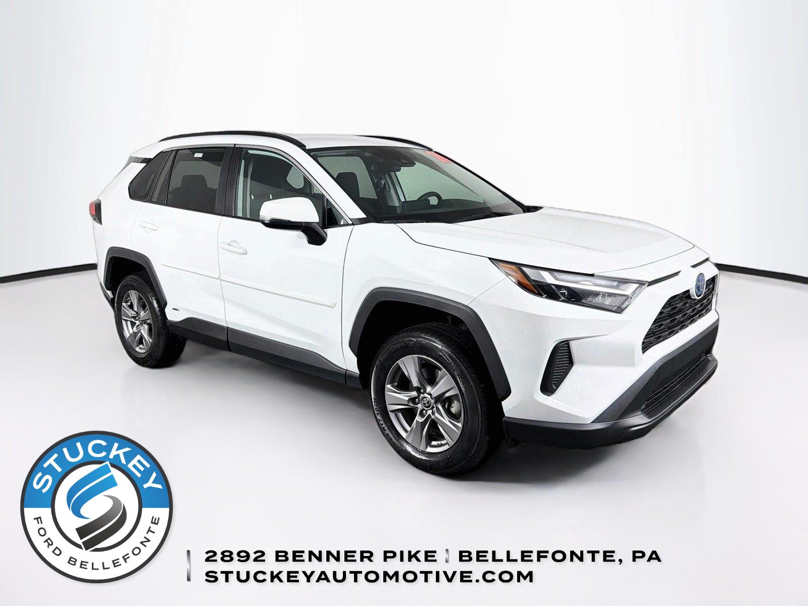 Ice Cap 2024 Toyota RAV4 Hybrid SUV / Crossover All-Wheel Drive Continuously Variable Transmission