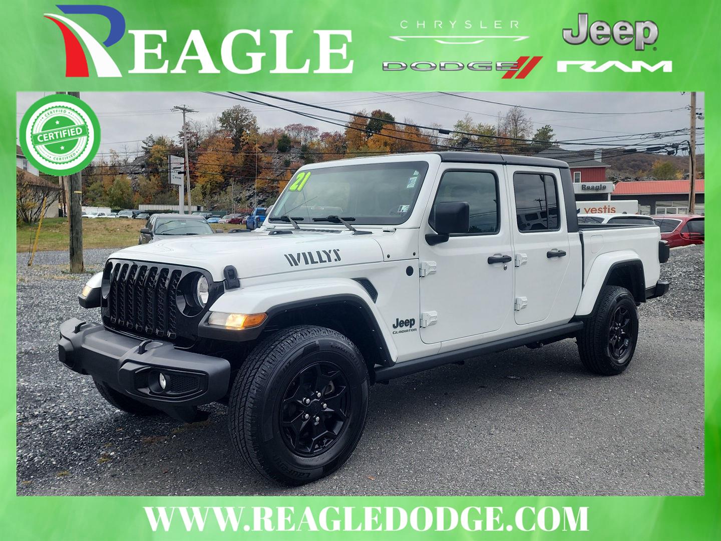 2021 Jeep Gladiator Willys Crew Cab 4WD