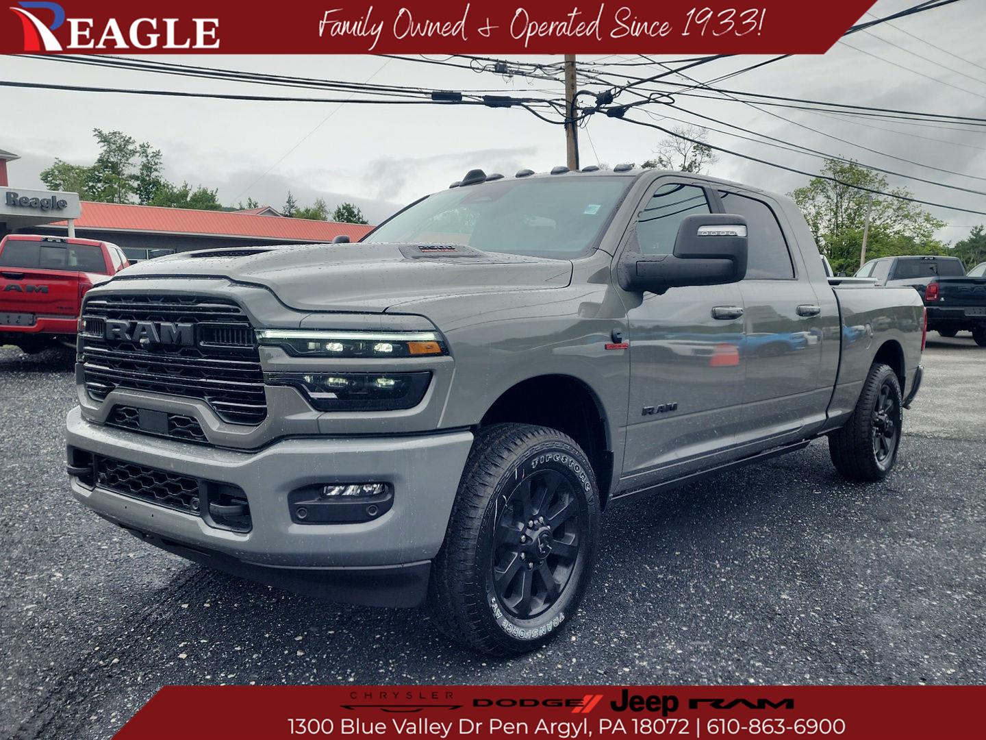 Ceramic Gray Clearcoat 2026 RAM 2500 Pickup Truck Four-Wheel Drive 8-Speed Automatic