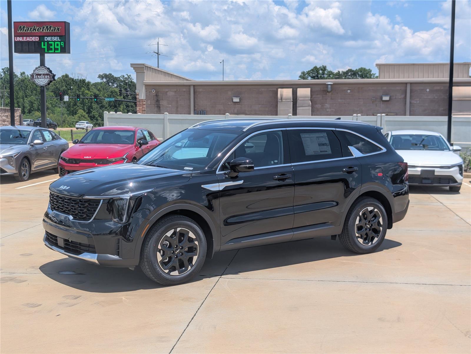 Ebony Black 2026 Kia Sorento SUV / Crossover Front-Wheel Drive Automatic