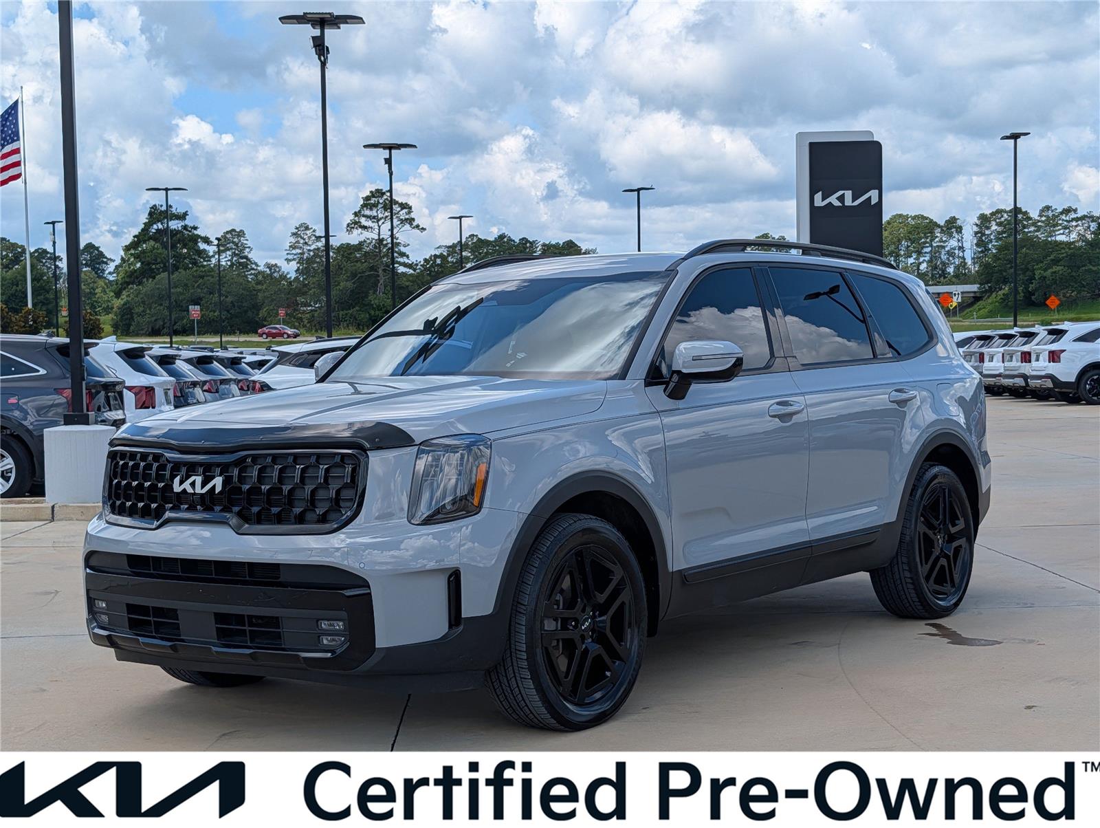 Wolf Gray 2024 Kia Telluride SUV / Crossover All-Wheel Drive Automatic