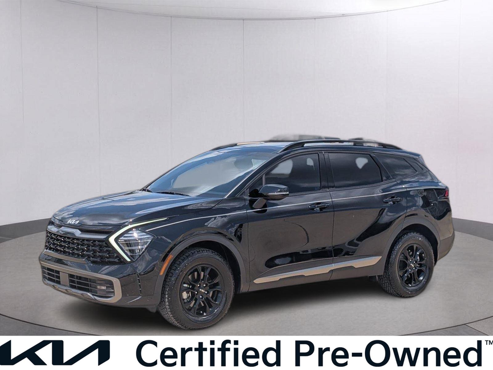 Ebony Black 2024 Kia Sportage SUV / Crossover All-Wheel Drive Automatic