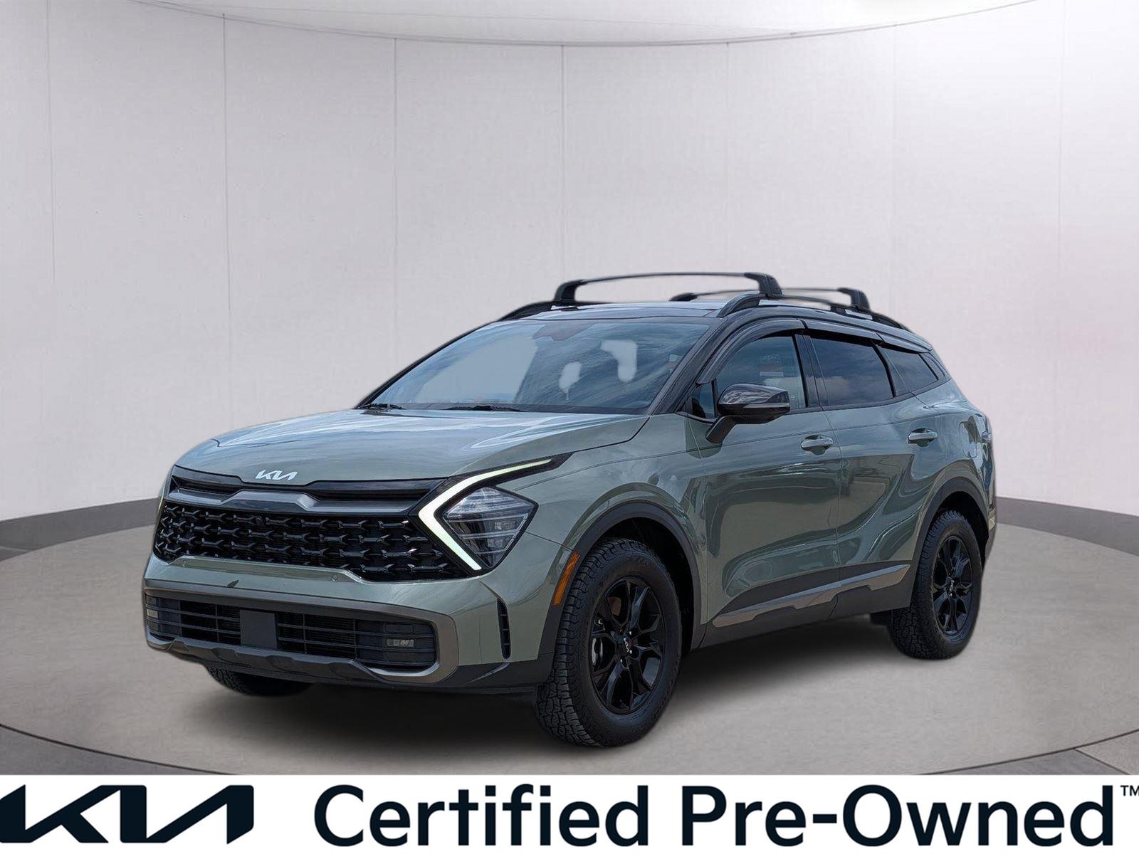 Jungle Green/Ebony Black Roof 2024 Kia Sportage SUV / Crossover All-Wheel Drive Automatic