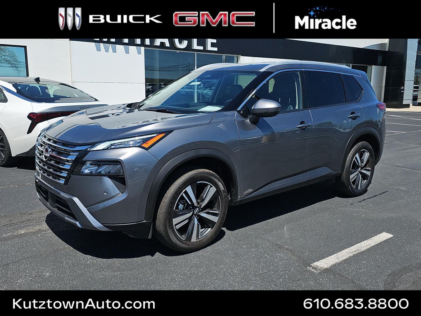 Gray (Gun Metallic) 2025 Nissan Rogue SUV / Crossover All-Wheel Drive Continuously Variable Transmission