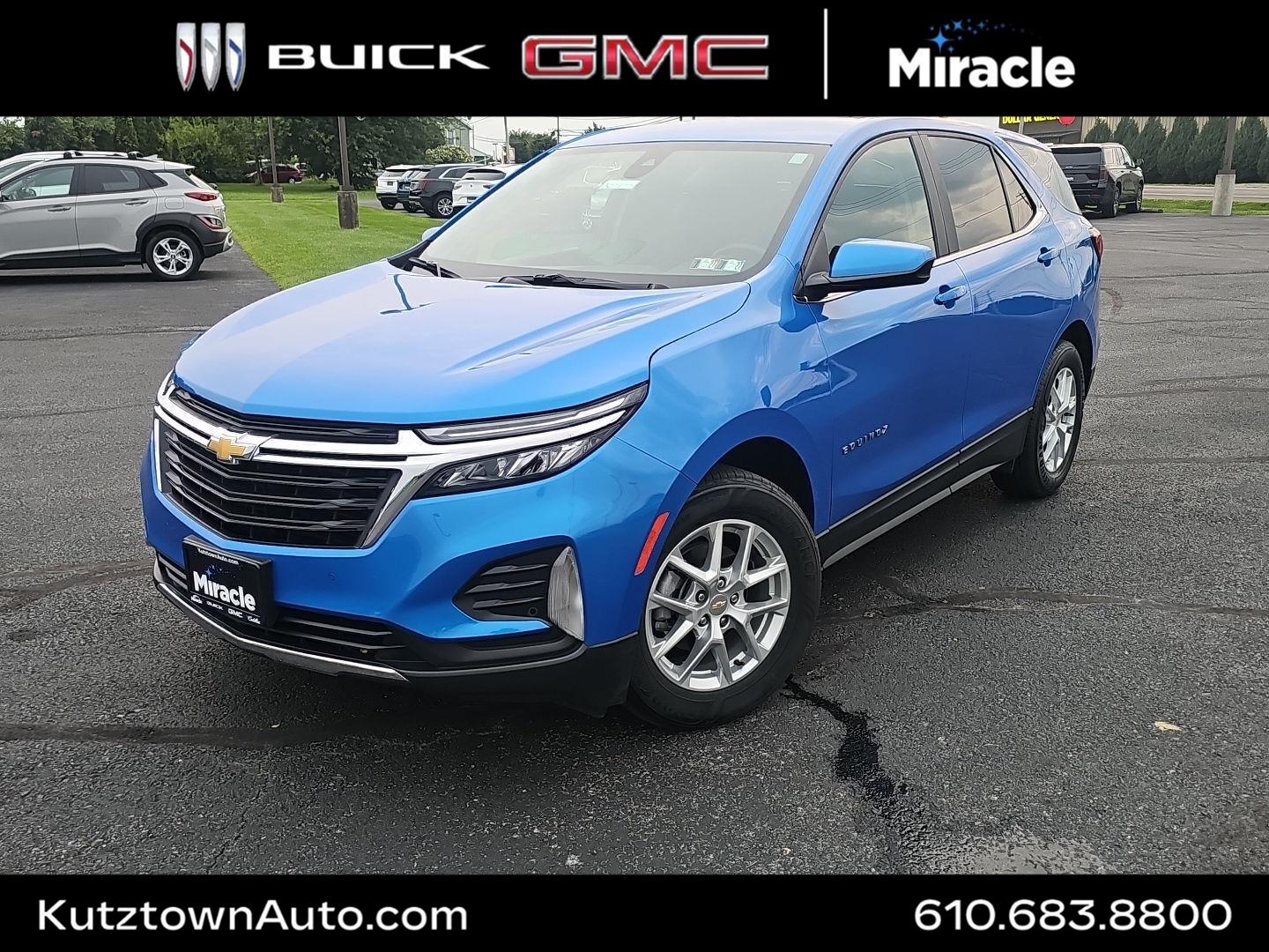 Riptide Blue Metallic 2024 Chevrolet Equinox SUV / Crossover Four-Wheel Drive 6-Speed Automatic Overdrive