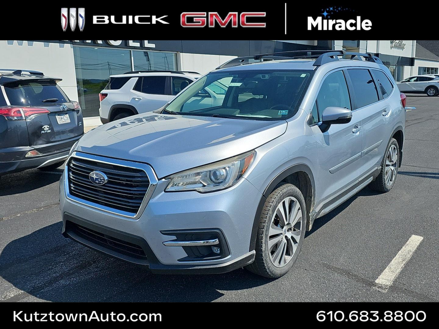 Ice Silver Metallic 2020 Subaru Ascent SUV / Crossover All-Wheel Drive Continuously Variable Transmission