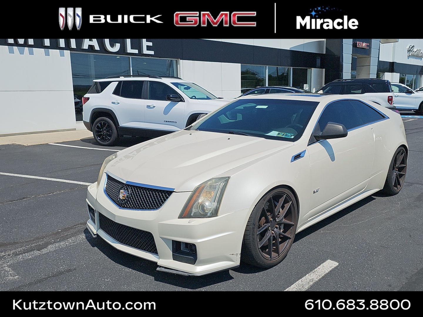  2011 Cadillac CTS-V Coupe RWD   