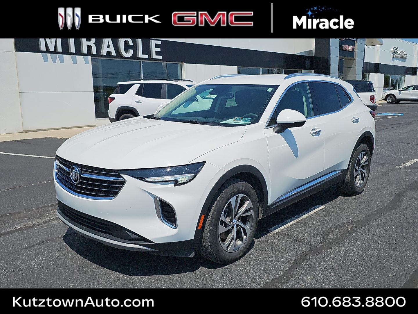 Summit White 2023 Buick Envision SUV / Crossover Front-Wheel Drive 9-Speed Automatic