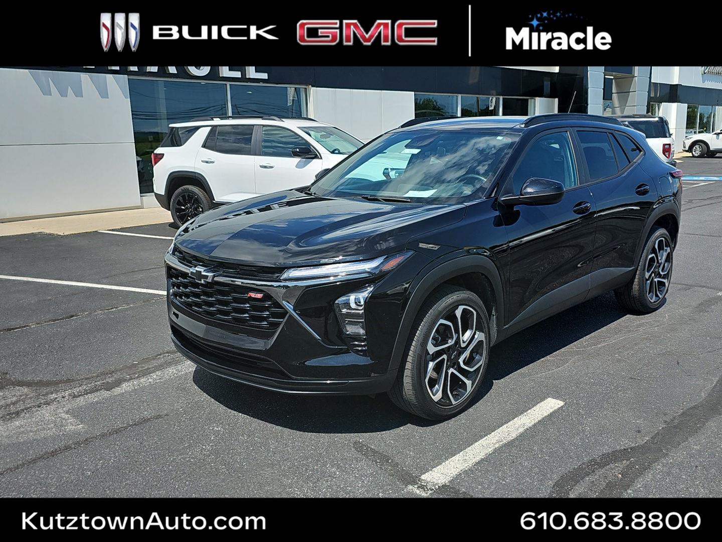 Mosaic Black Metallic 2025 Chevrolet Trax SUV / Crossover Front-Wheel Drive 6-Speed Automatic