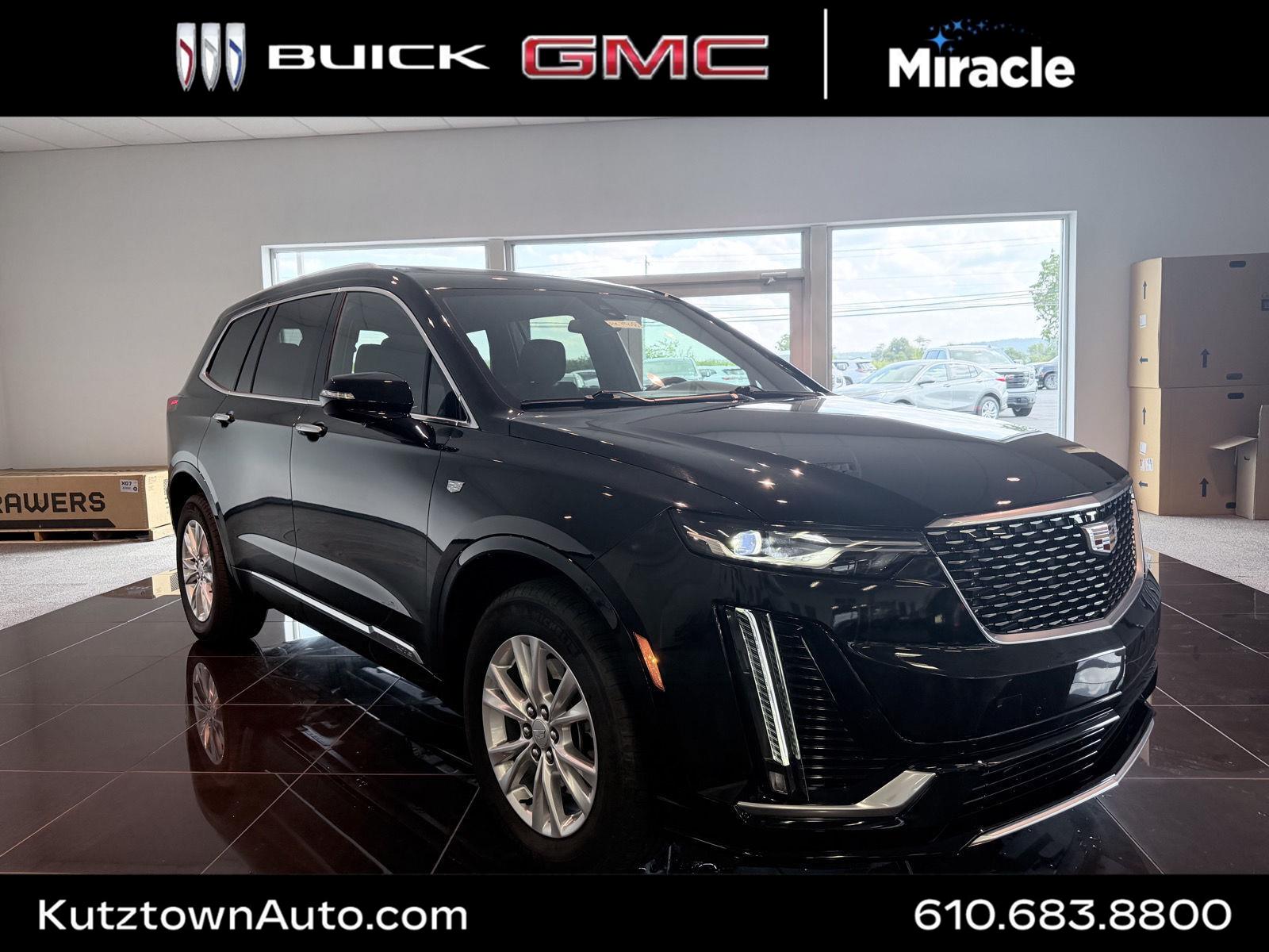 Stellar Black Metallic 2024 Cadillac XT6 SUV / Crossover Four-Wheel Drive 9-Speed Automatic
