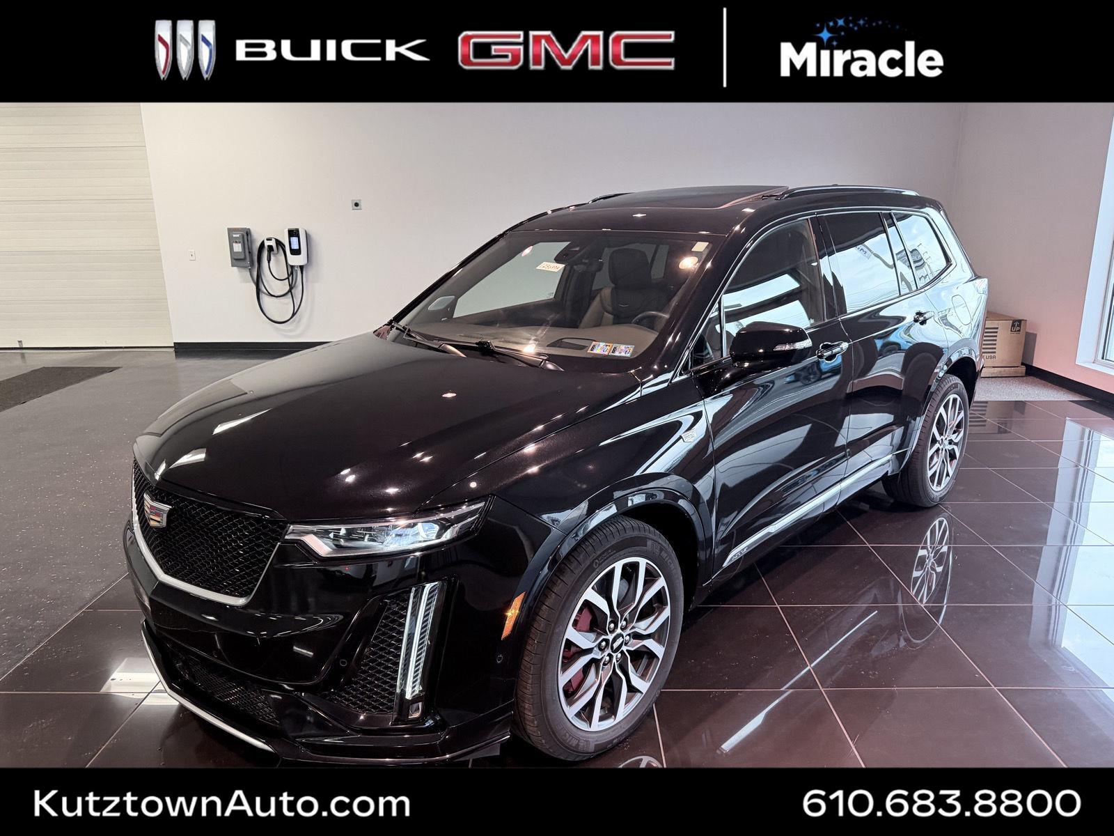 Stellar Black Metallic 2024 Cadillac XT6 SUV / Crossover Four-Wheel Drive 9-Speed Automatic