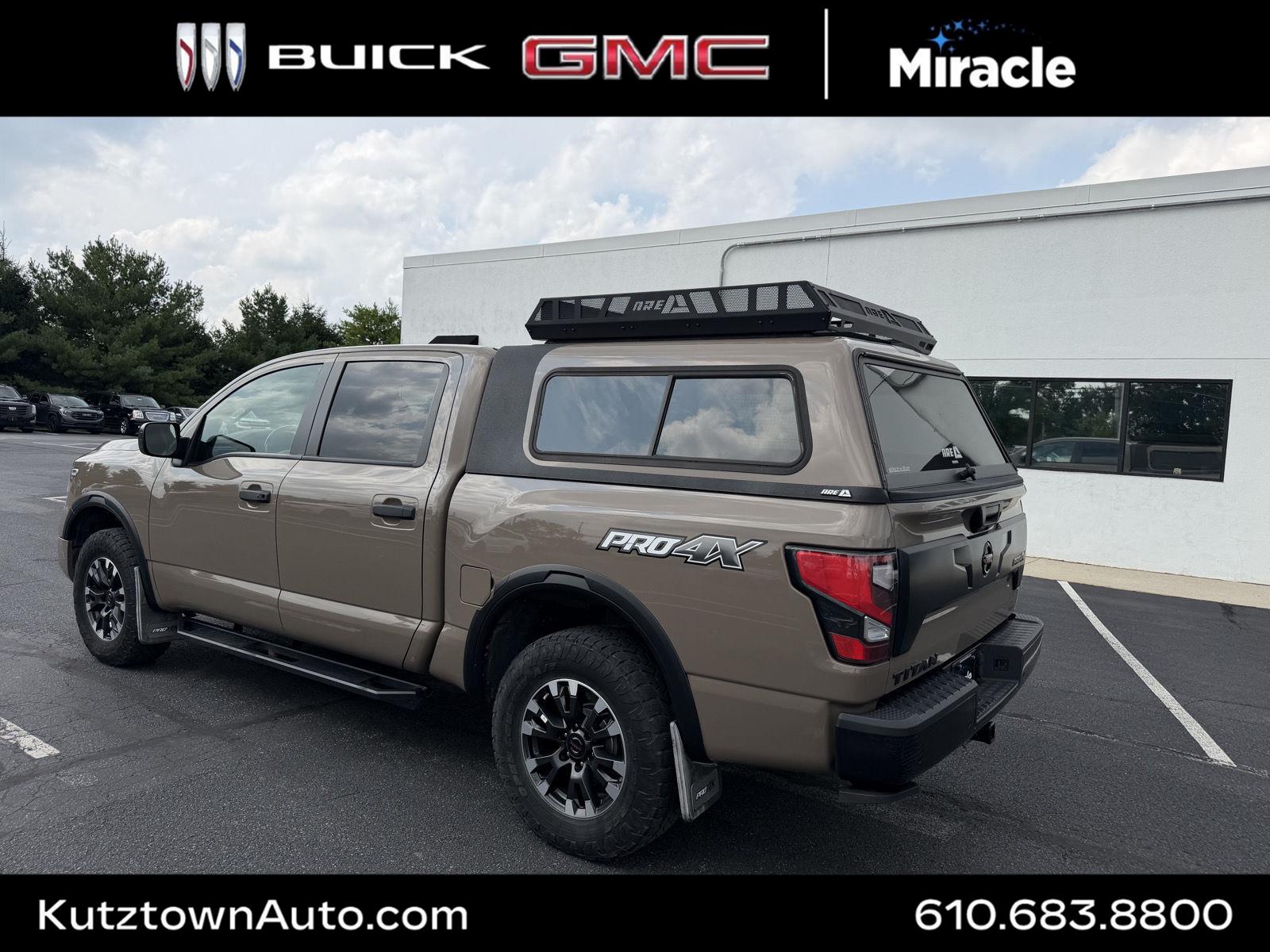 Baja Storm 2021 Nissan Titan Pickup Truck Four-Wheel Drive Automatic