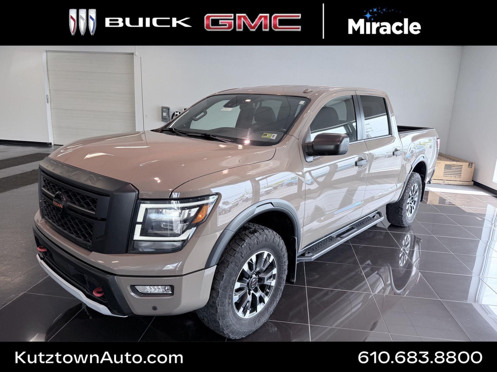 Baja Storm 2021 Nissan Titan Pickup Truck Four-Wheel Drive Automatic