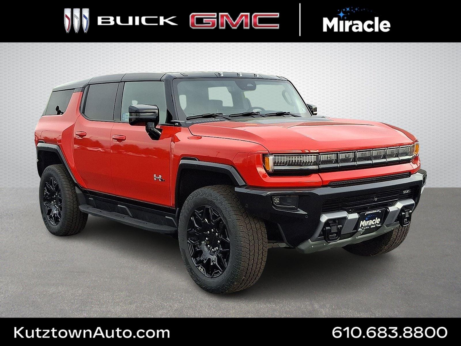Solar Orange 2026 GMC Hummer EV SUV SUV / Crossover All-Wheel Drive Automatic