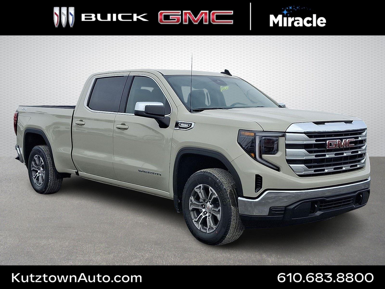 Coastal Dune 2026 GMC Sierra 1500 Pickup Truck Four-Wheel Drive 8-Speed Automatic