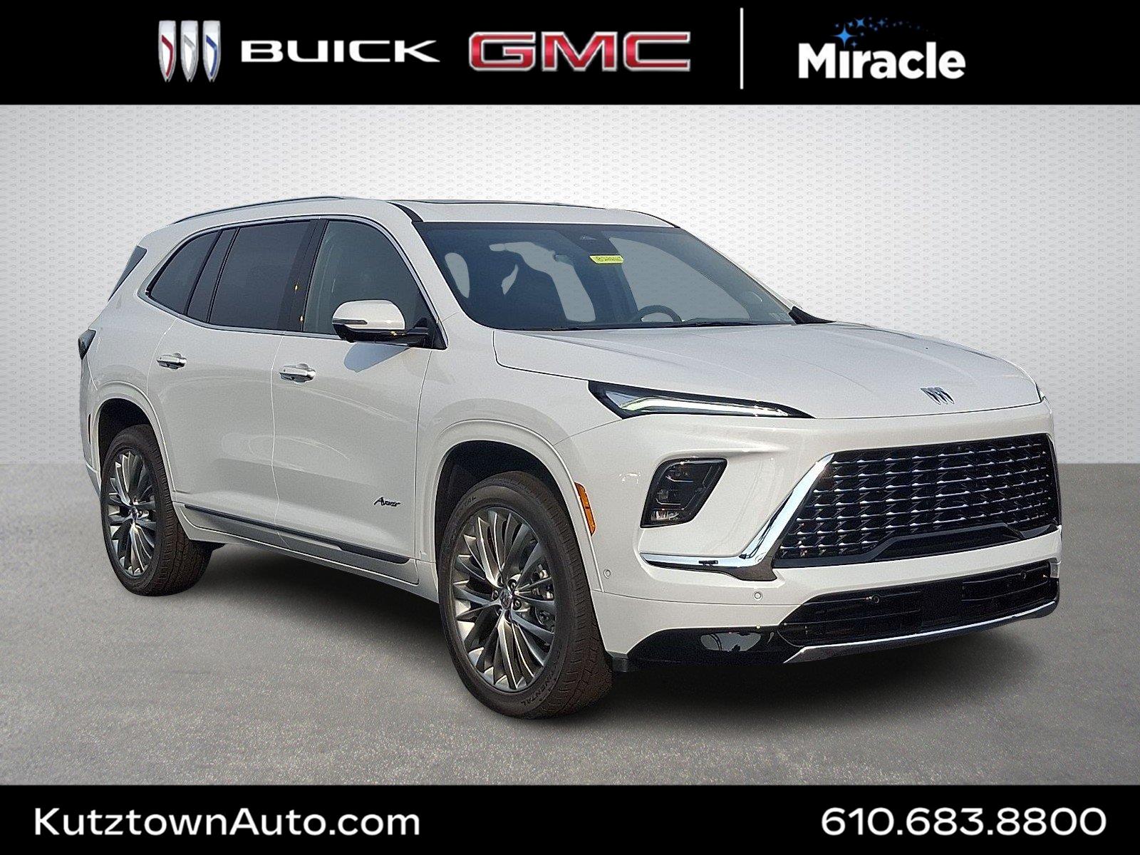 Iridescent White Tricoat 2026 Buick Enclave SUV / Crossover Four-Wheel Drive 8-Speed Automatic