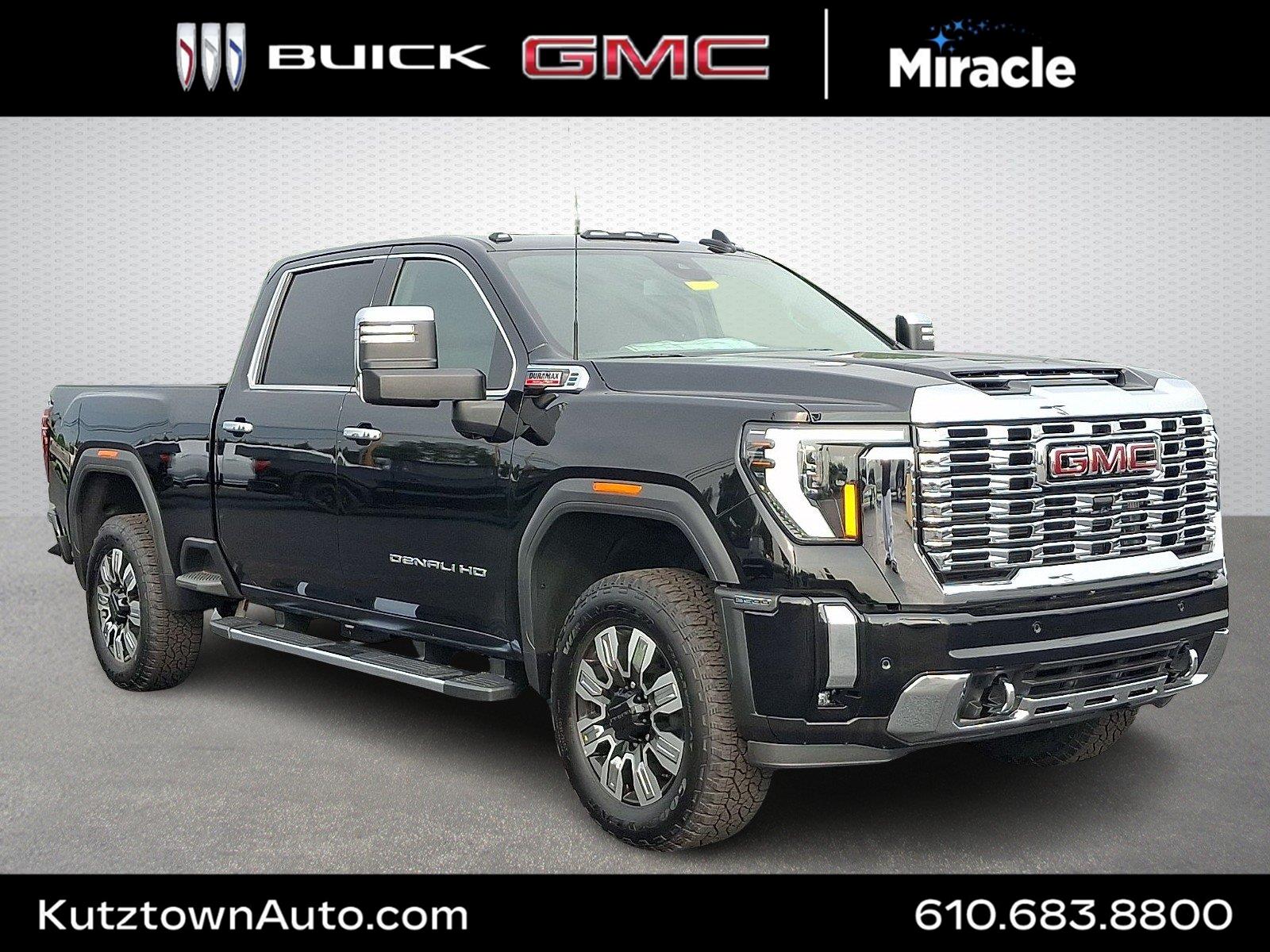 Onyx Black 2026 GMC Sierra 2500HD Pickup Truck Four-Wheel Drive Automatic