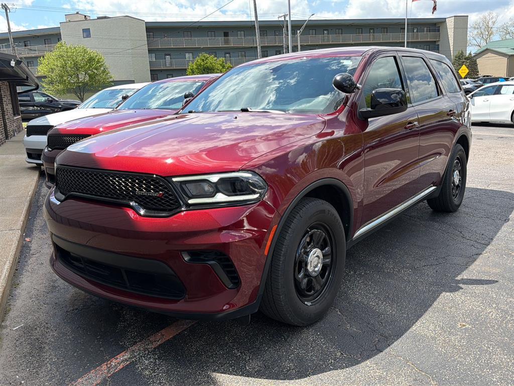 Octane Red Pearlcoat 2023 Dodge Durango Pursuit AWD SUV / Crossover All-Wheel Drive 8-Speed Automatic