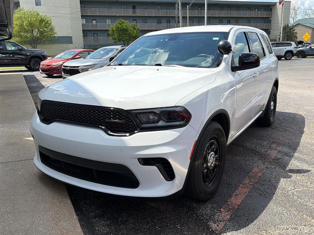 White Knuckle Clearcoat 2023 Dodge Durango Pursuit AWD SUV / Crossover All-Wheel Drive 8-Speed Automatic