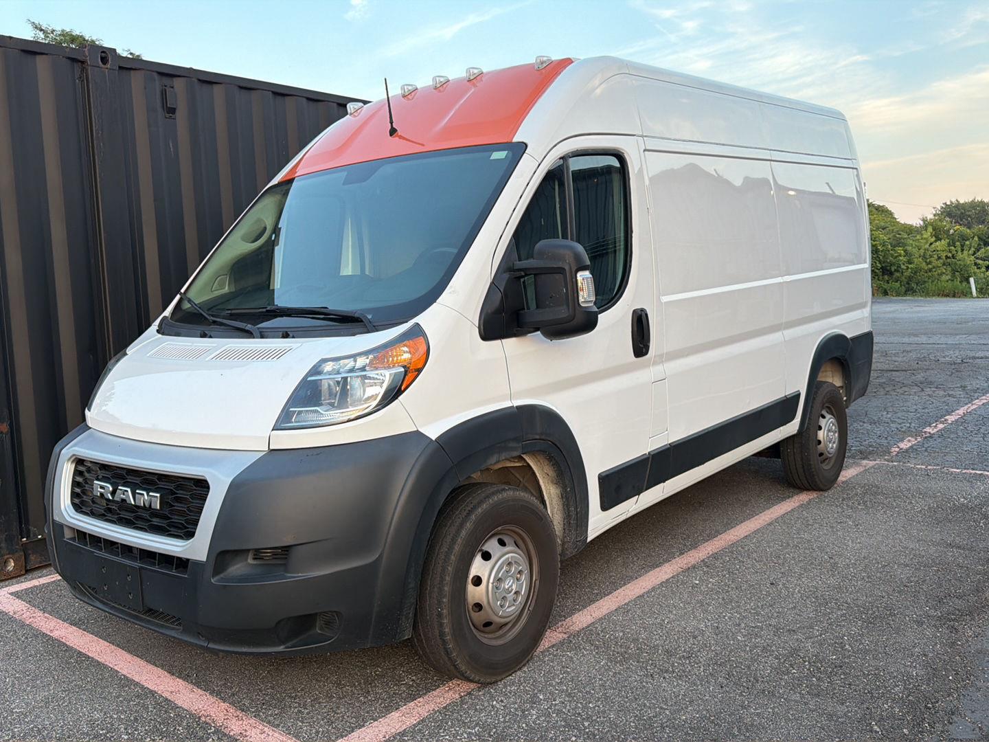 Bright White Clearcoat 2020 RAM ProMaster Van Front-Wheel Drive 6-Speed Automatic