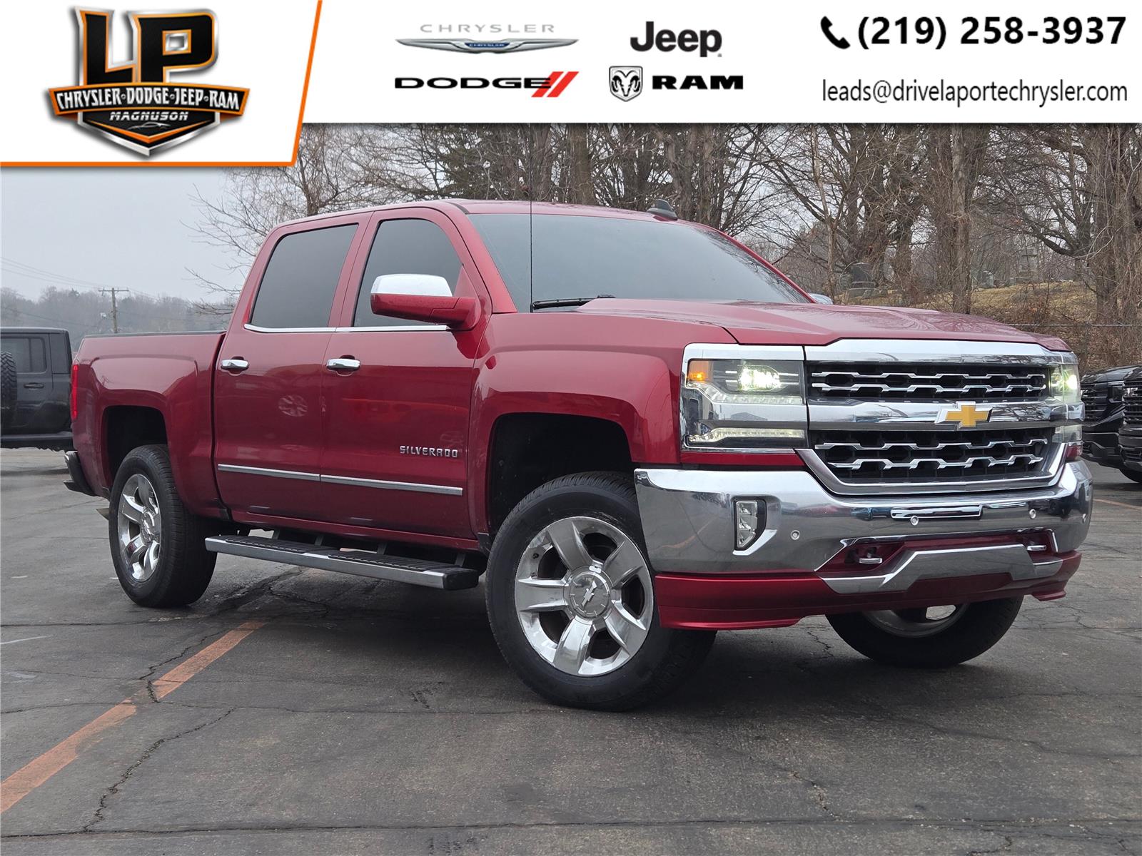 2018 Chevrolet Silverado 1500 LTZ Crew Cab RWD