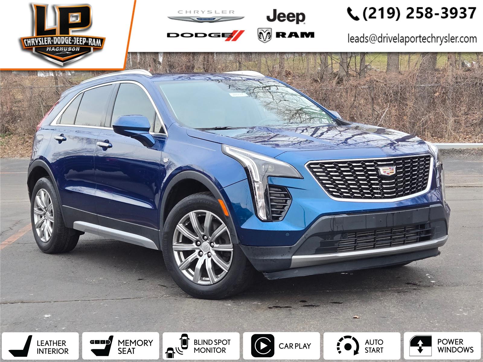 Atlantic Metallic 2019 Cadillac XT4 Premium Luxury FWD SUV / Crossover Front-Wheel Drive 9-Speed Automatic