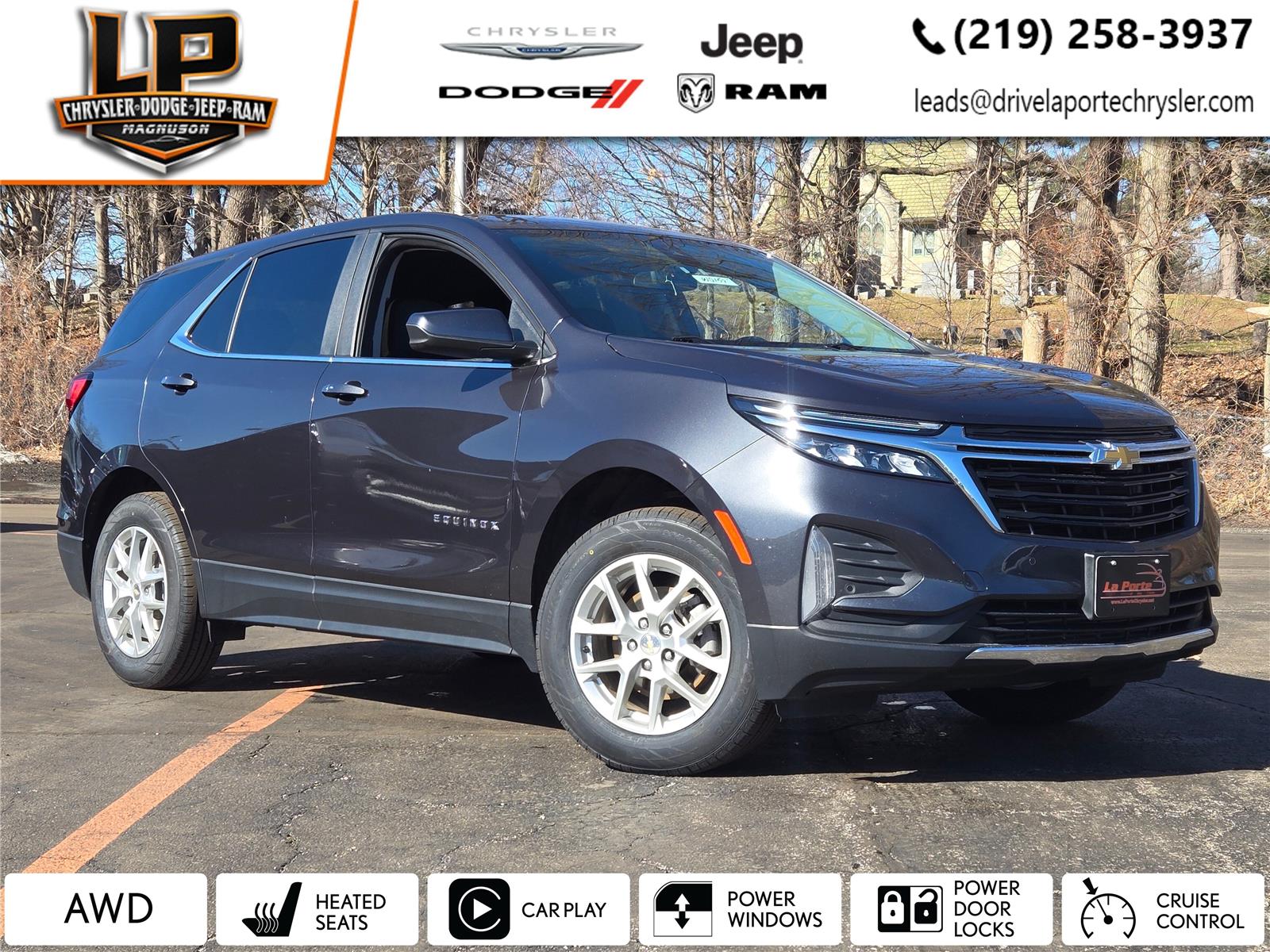 Iron Gray Metallic 2022 Chevrolet Equinox LT AWD with 1LT SUV / Crossover Four-Wheel Drive 6-Speed Automatic Overdrive