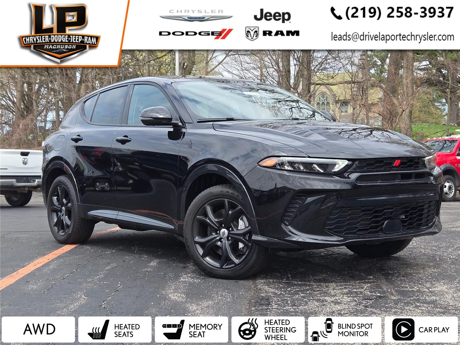 8 Ball 2024 Dodge Hornet R/T AWD SUV / Crossover All-Wheel Drive 6-Speed Automatic