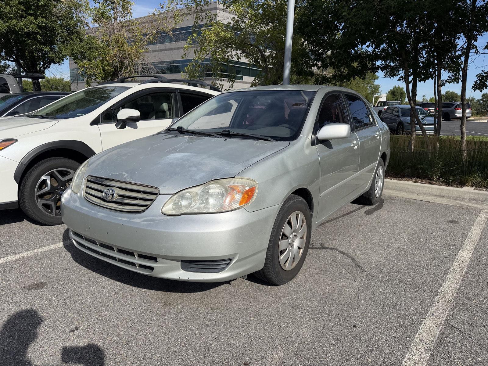 2003 Toyota Corolla Lunar Mist Metallic Sedán Tracción delantera 