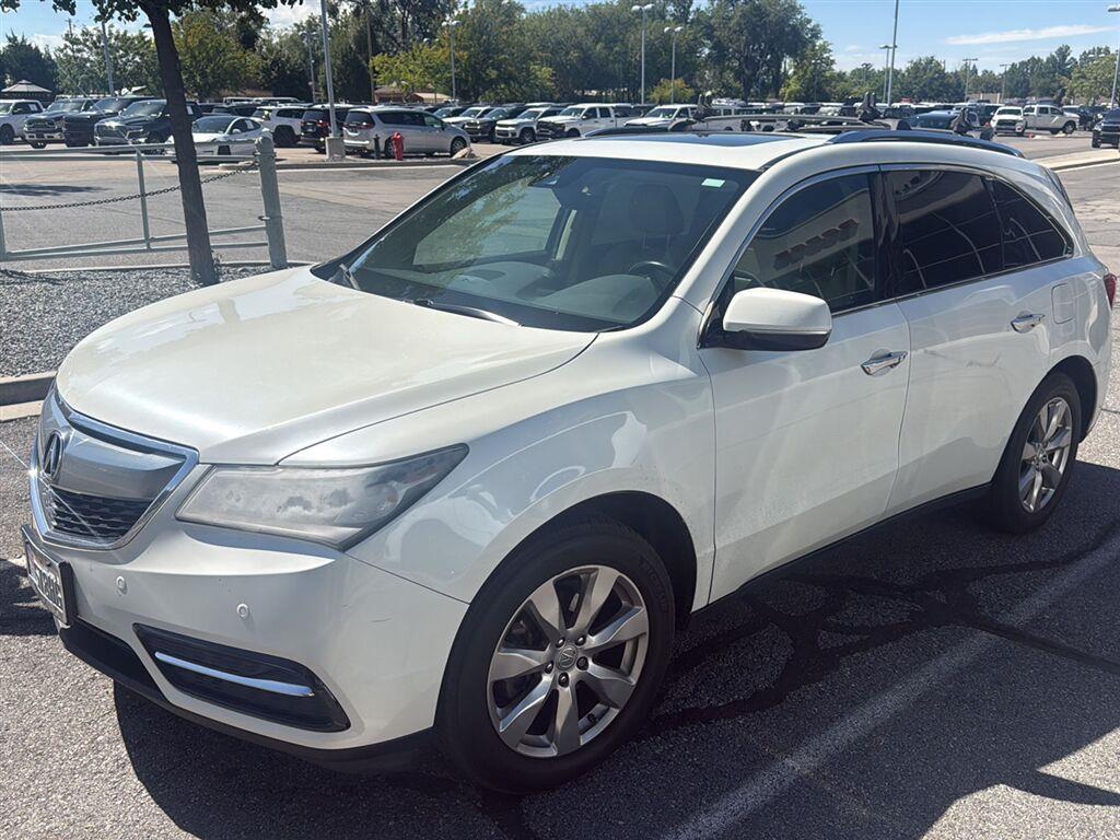 White Diamond Pearl 2016 Acura MDX SUV / Crossover All-Wheel Drive Automatic