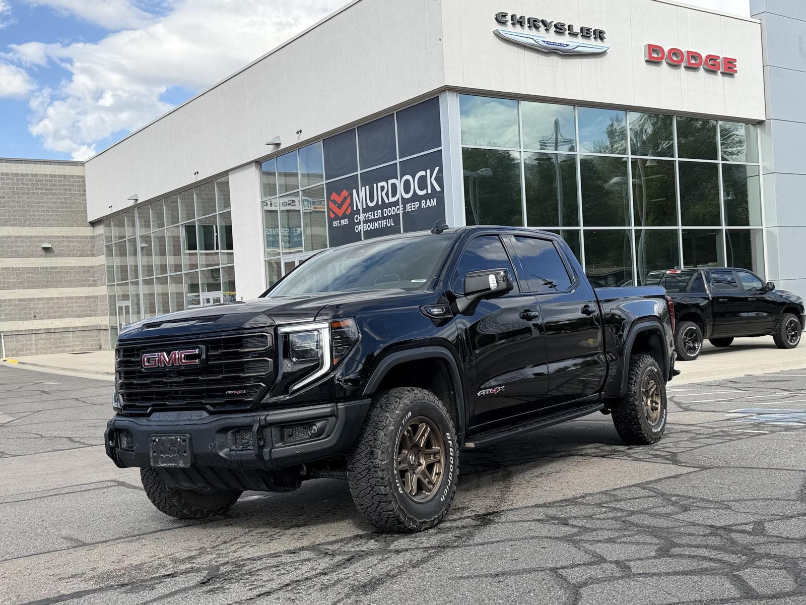 Onyx Black 2024 GMC Sierra 1500 Pickup Truck Four-Wheel Drive Automatic