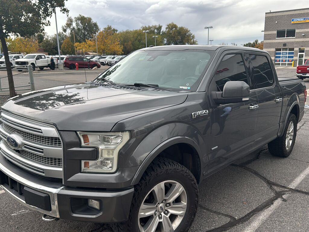 Gray (Magnetic Metallic) 2016 Ford F-150 Pickup Truck Four-Wheel Drive 6-Speed Automatic