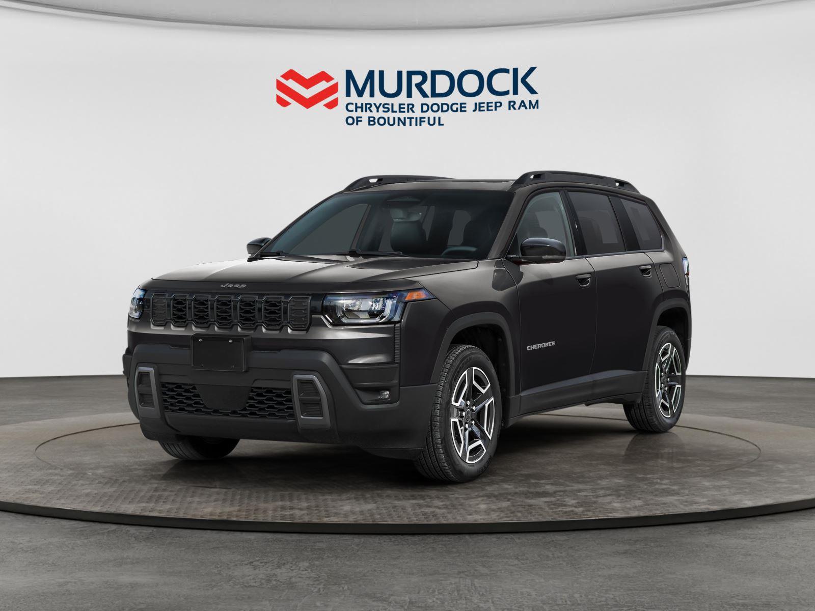 Diamond Black Crystal Pearlcoat 2026 Jeep Cherokee Limited 4WD SUV / Crossover Four-Wheel Drive Automatic