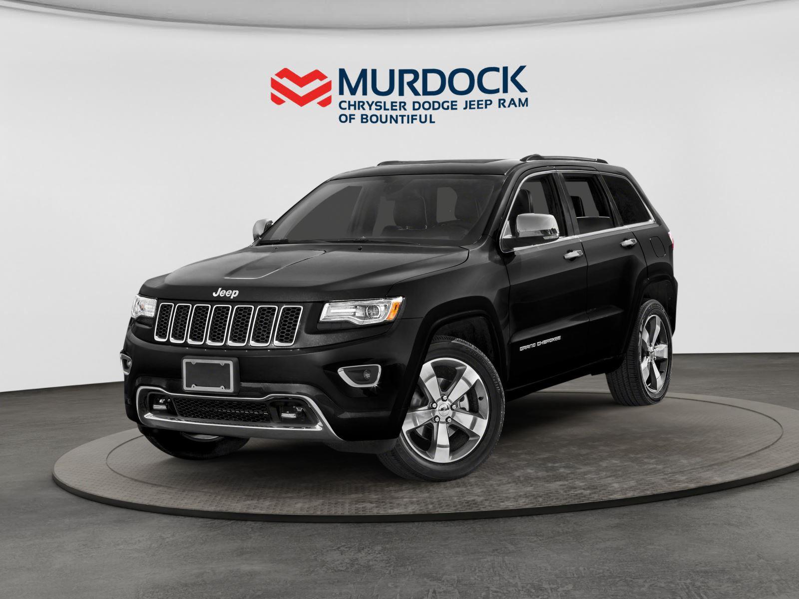 Brilliant Black Crystal Pearlcoat 2015 Jeep Grand Cherokee SUV / Crossover 4X2 8-Speed Automatic