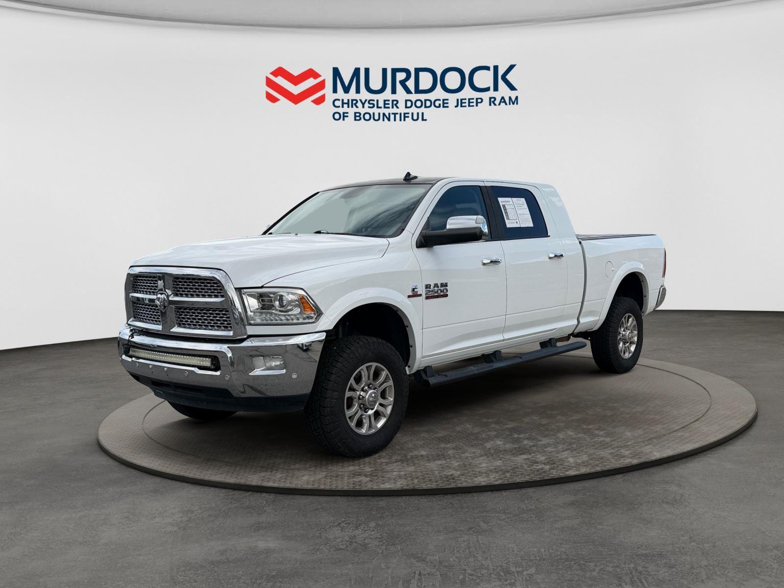 Bright White Clearcoat 2018 RAM 2500 Pickup Truck Four-Wheel Drive 6-Speed Automatic