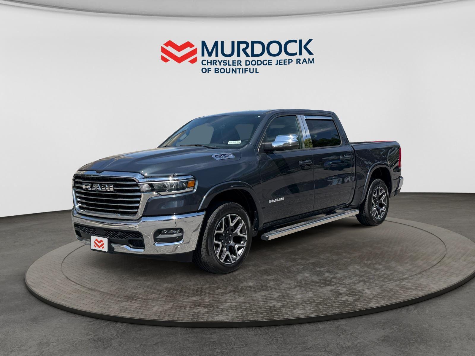 Forged Blue Metallic 2025 RAM 1500 Pickup Truck Four-Wheel Drive 8-Speed Automatic