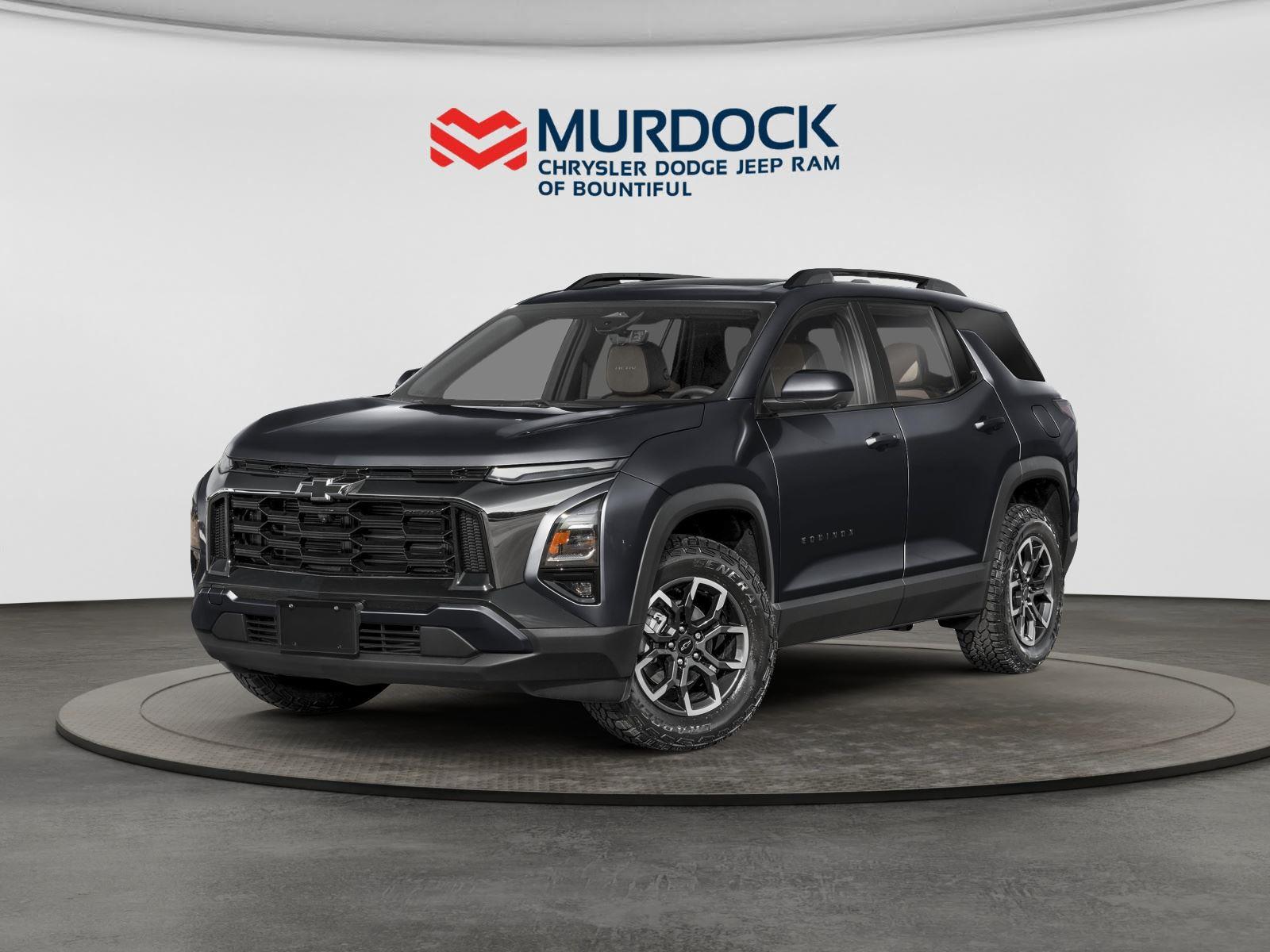 Mosaic Black Metallic 2025 Chevrolet Equinox SUV / Crossover Front-Wheel Drive Continuously Variable Transmission
