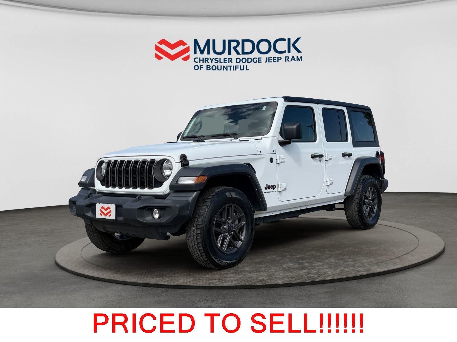 2024 Jeep Wrangler Sport S 4-Door 4WD