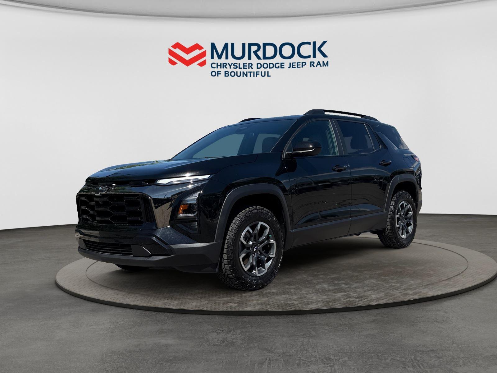 Mosaic Black Metallic 2025 Chevrolet Equinox SUV / Crossover Front-Wheel Drive Continuously Variable Transmission