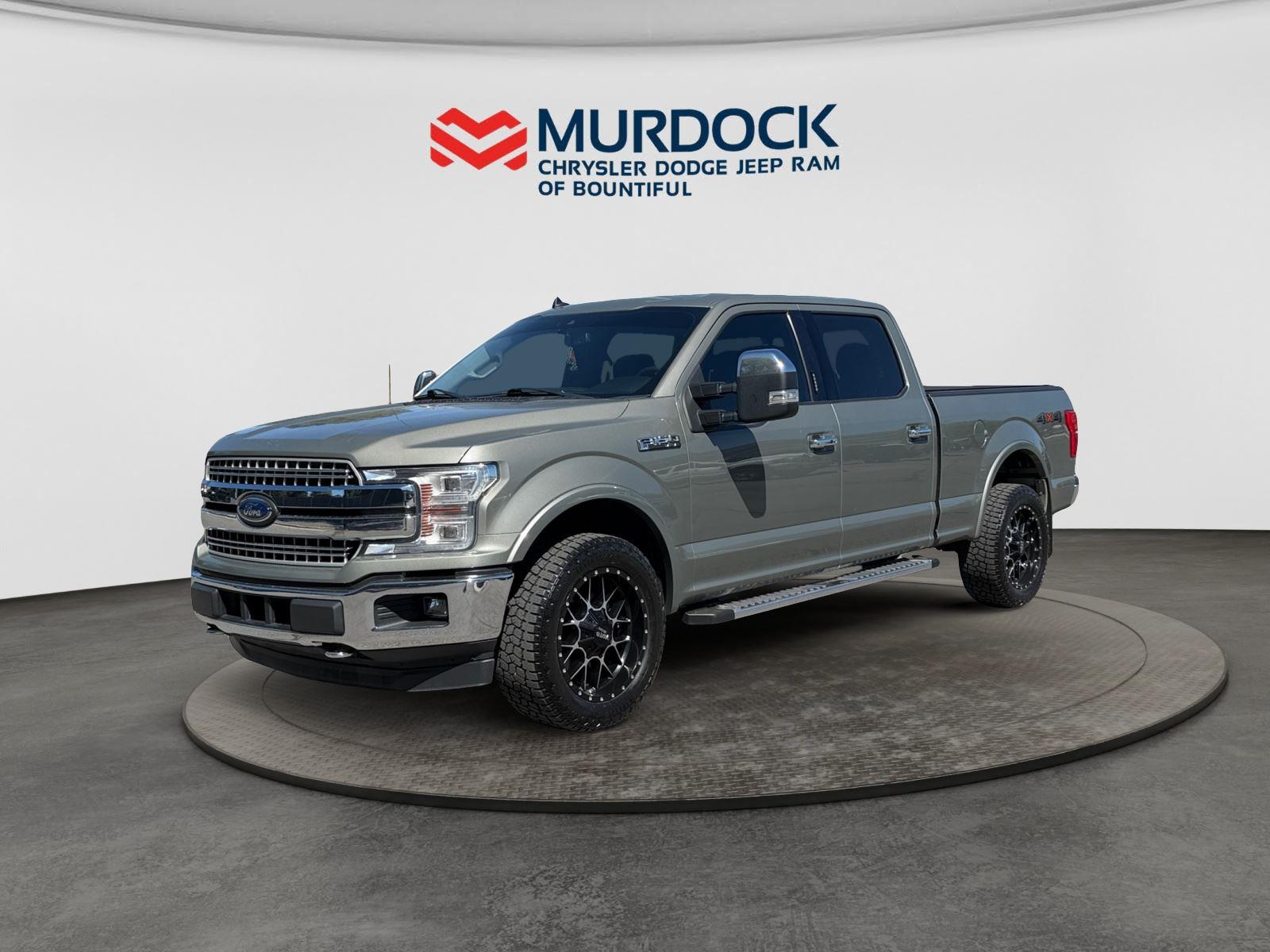Silver Spruce 2020 Ford F-150 Pickup Truck Four-Wheel Drive Automatic