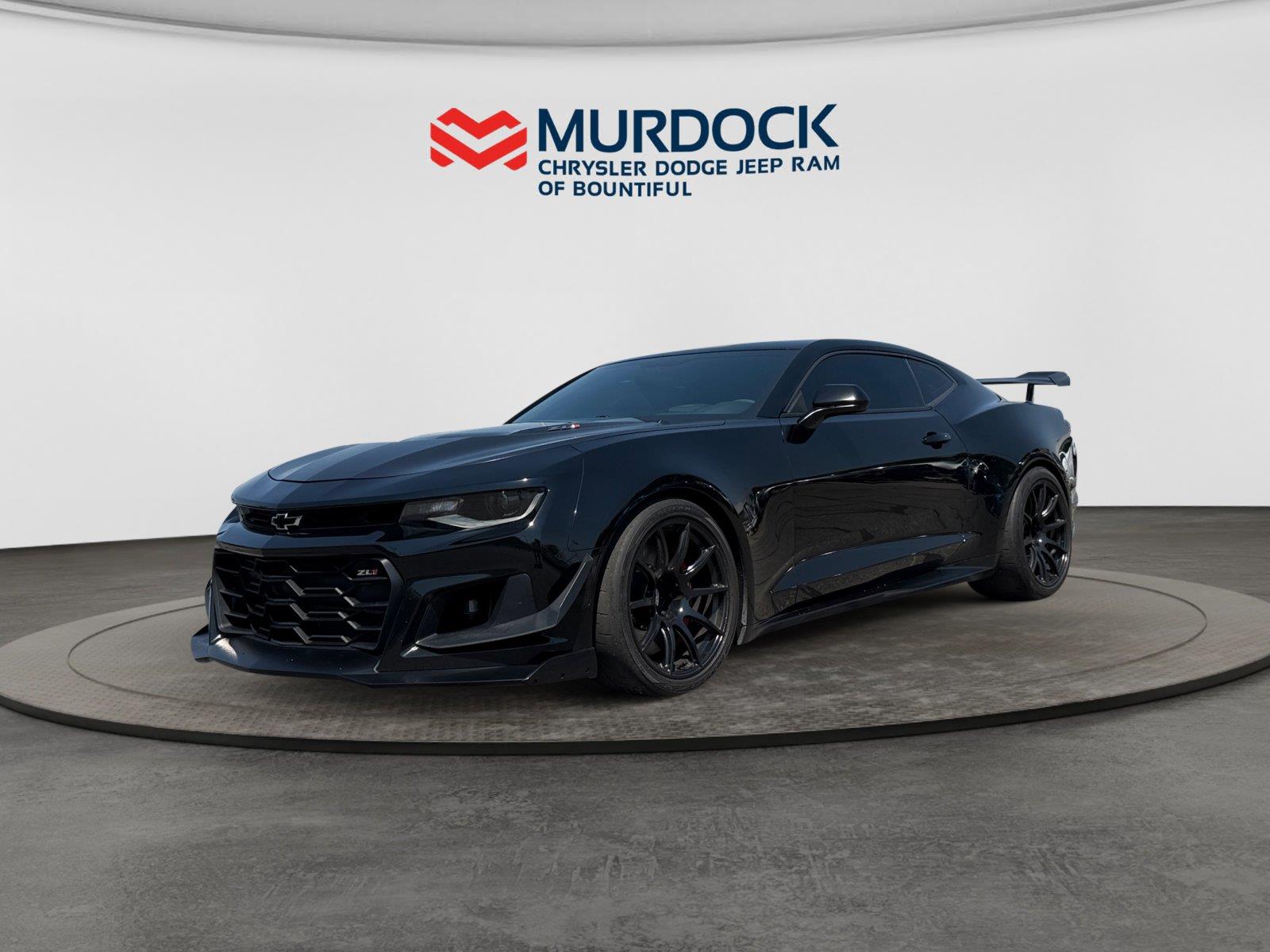 Black 2021 Chevrolet Camaro Coupe Rear-Wheel Drive Automatic