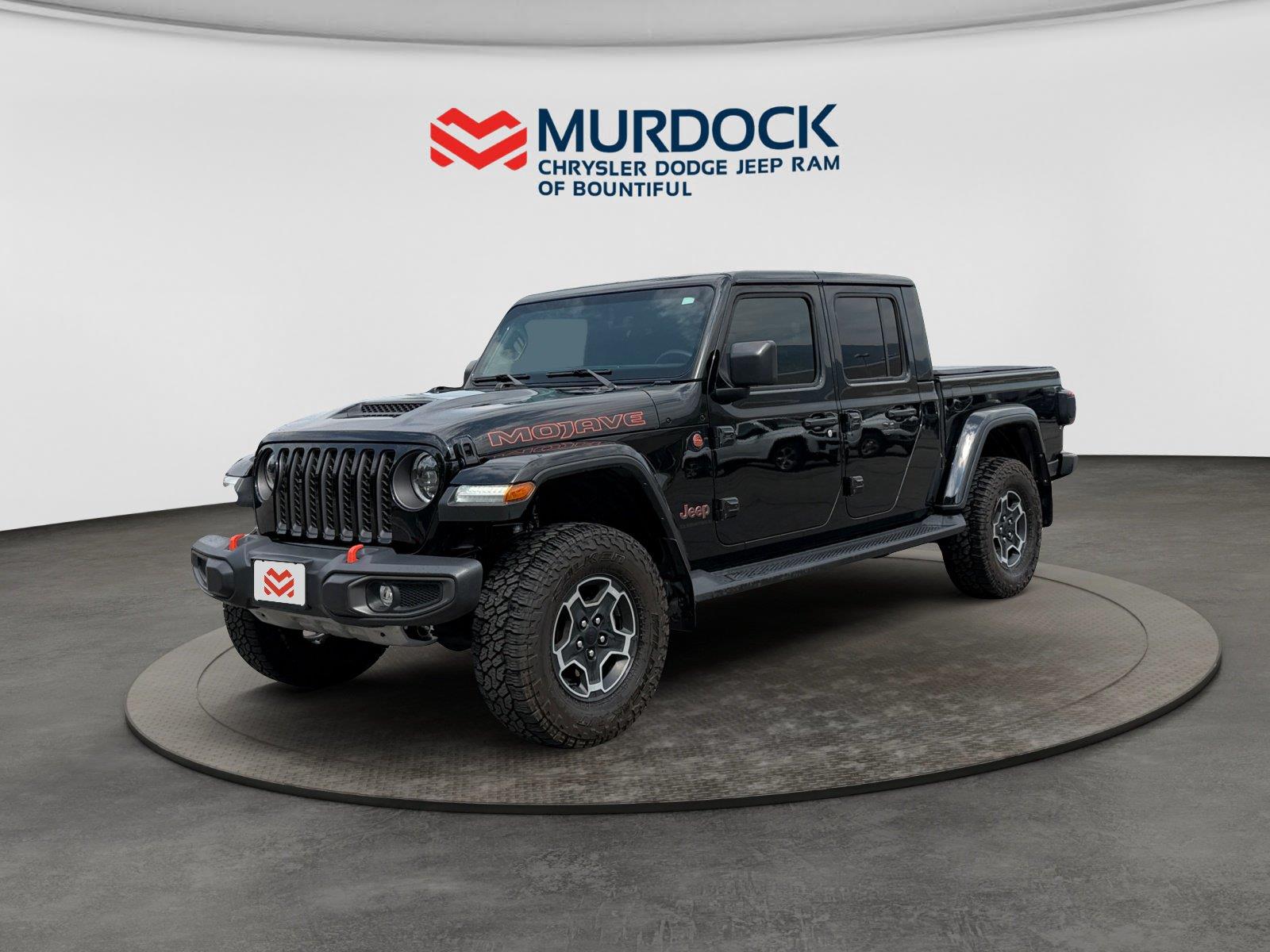 Black Clearcoat 2023 Jeep Gladiator Pickup Truck Four-Wheel Drive 8-Speed Automatic
